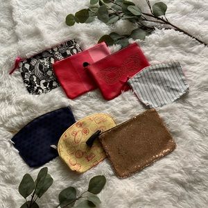 Lot of 7 brand new Ipsy makeup bags